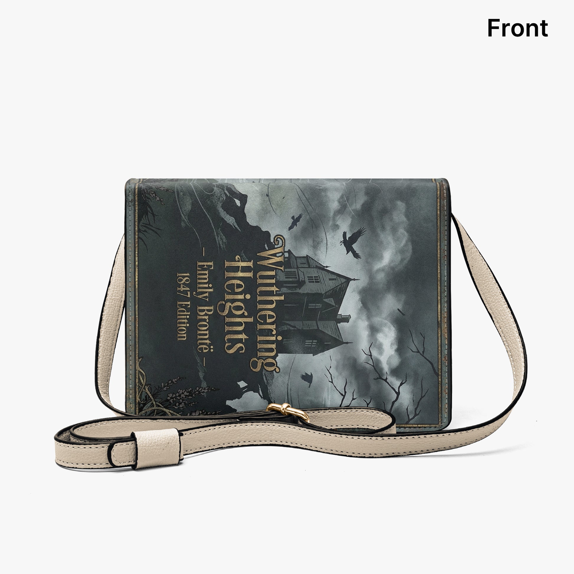 wuthering heights emily bronte gothic romance literary crossbody bag for women – Sole Design Studio