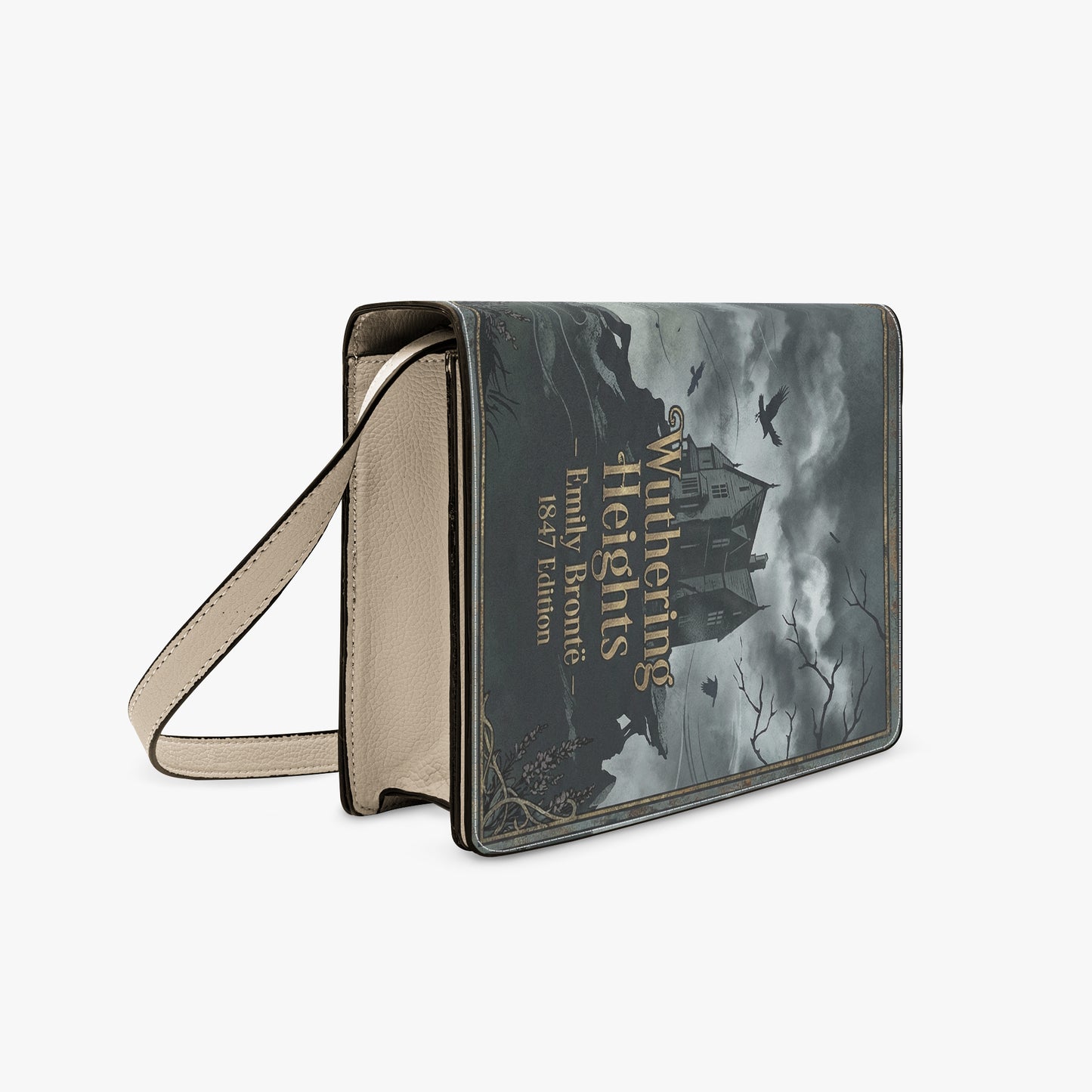 wuthering heights emily bronte gothic romance women's literary handbag vegan leather – Sole Design Studio