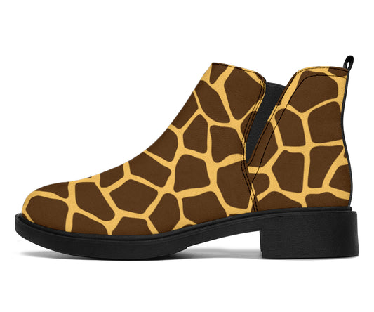 Giraffe Pop Art Boots